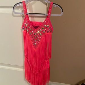 Super sassy Glamour costume in coral MC